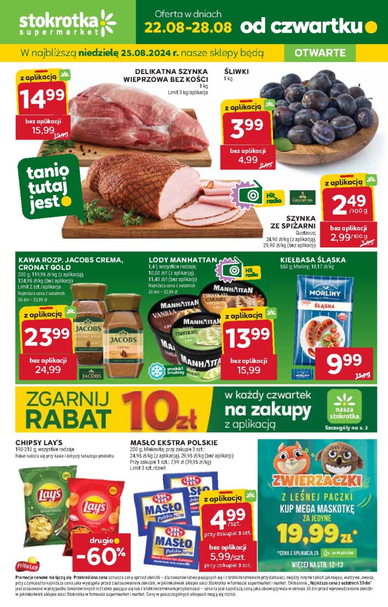 Gazetka STOKROTKA od 22.08.2024 do 28.08.2024 - Supermarket