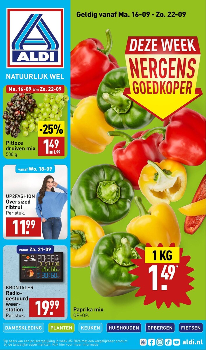 Gazetka ALDI od 16.09.2024 do 21.09.2024