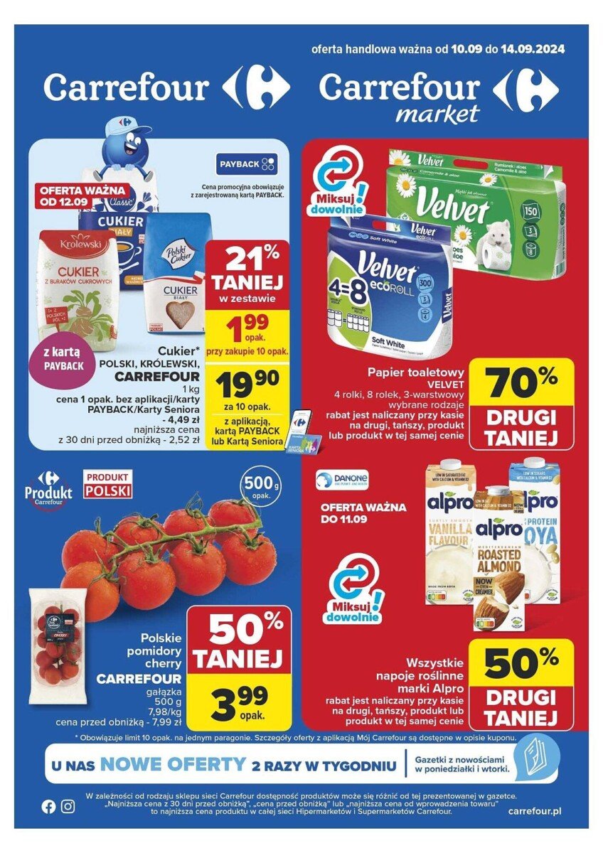 Gazetka CARREFOUR od 10.09.2024 do 14.09.2024