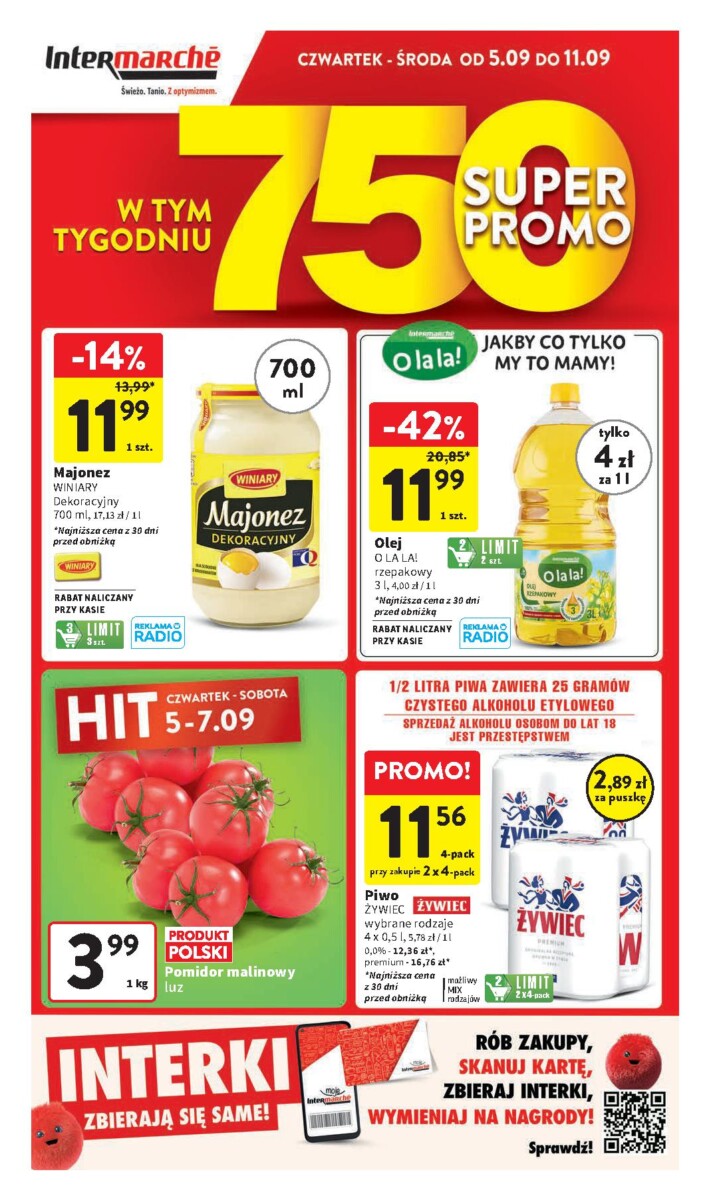 Gazetka INTERMARCHE od 05.09.2024 do 11.09.2024