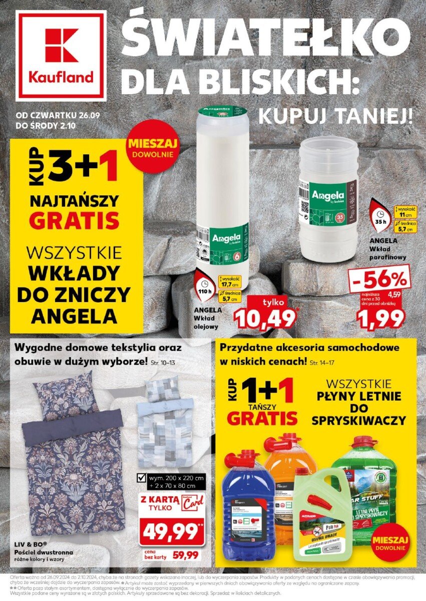 Kaufland Gazetka od 26.09.2024 do 04.10.2024