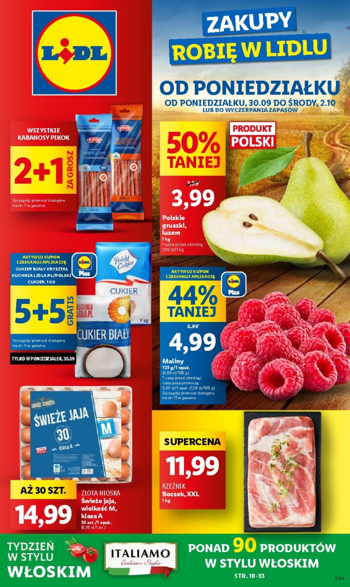 Gazetka LIDL od 30.09.2024 do 02.10.2024