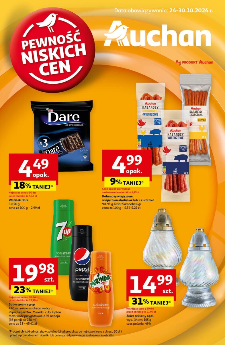 Gazetka Auchan od 24.10.2024 do 30.10.2024 - Hypermarket