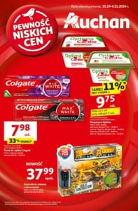 Gazetka Auchan od 31.10.2024 do 06.11.2024 - Hypermarket