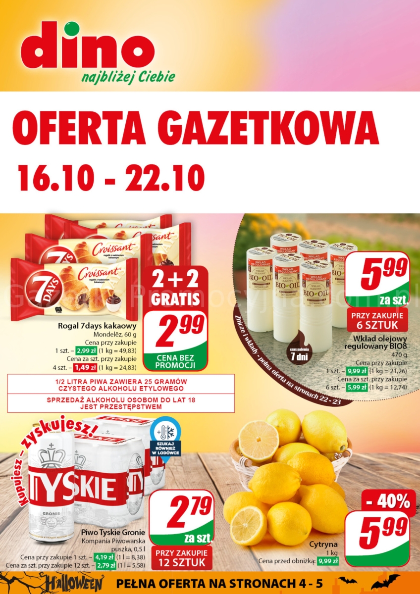 Gazetka DINO od 16.10.2024 do 22.10.2024