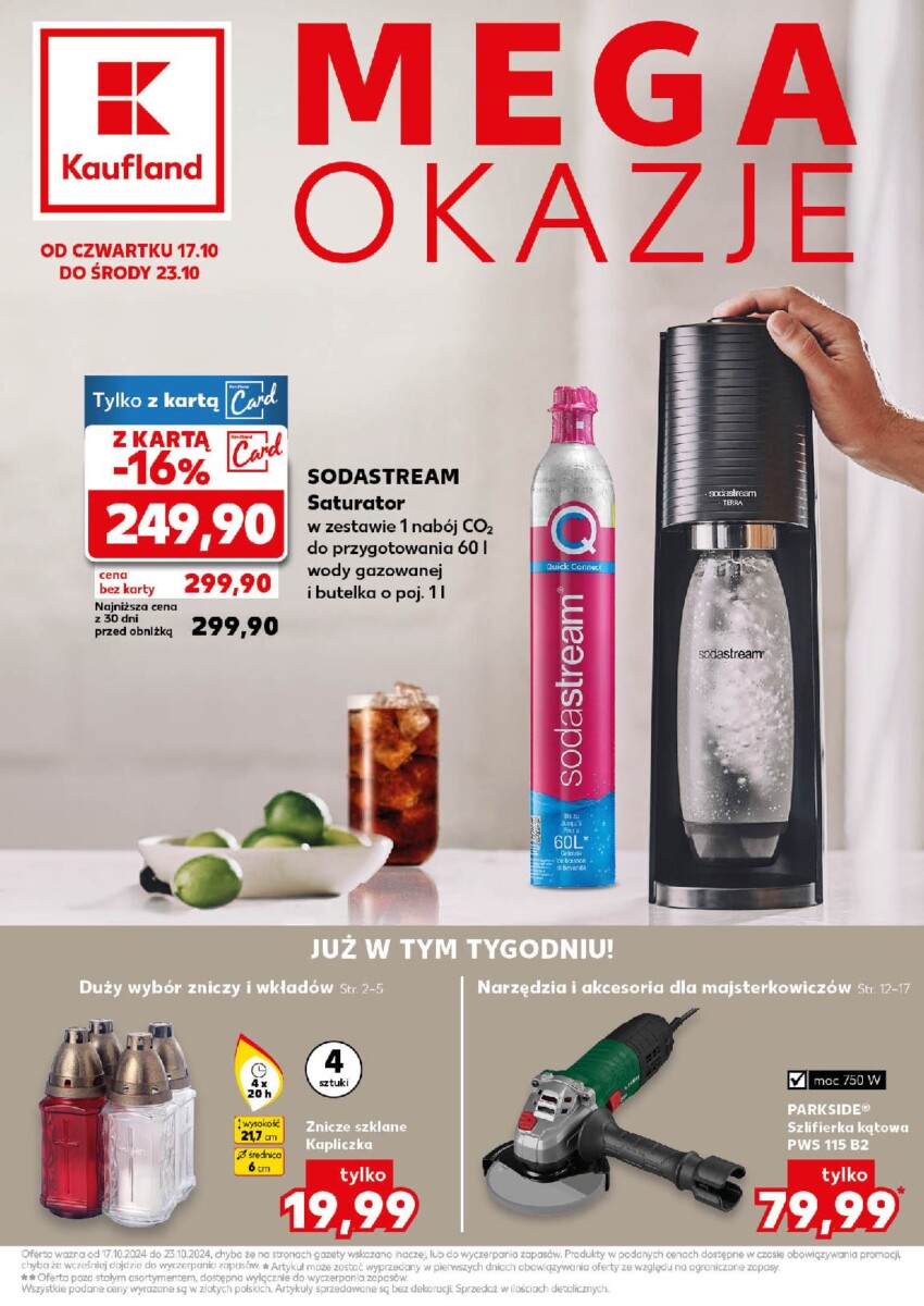 Kaufland Gazetka od 17.10.2024 do 23.10.2024 - mega ocazje