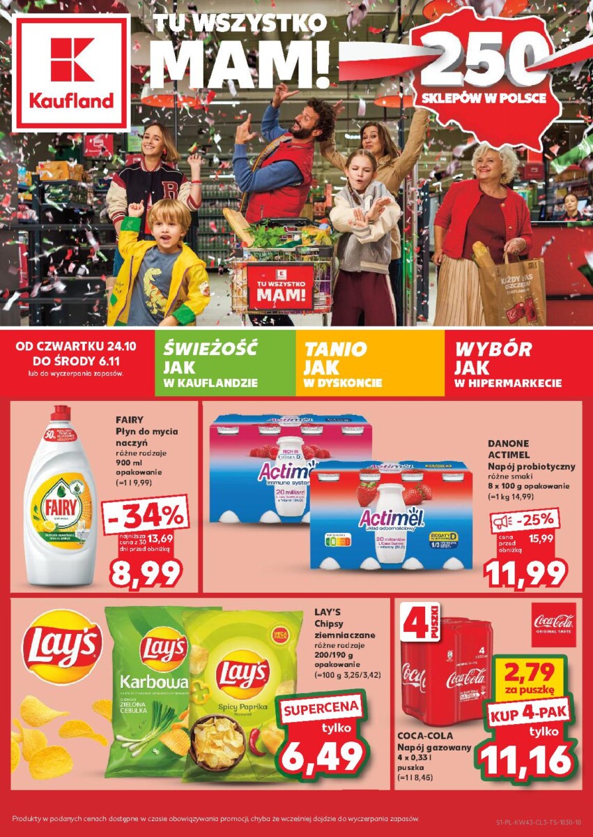 Kaufland Gazetka od 24.10.2024 do 06.11.2024