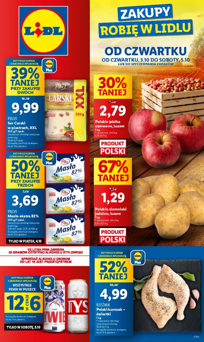 Gazetka LIDL od 03.10.2024 do 05.10.2024