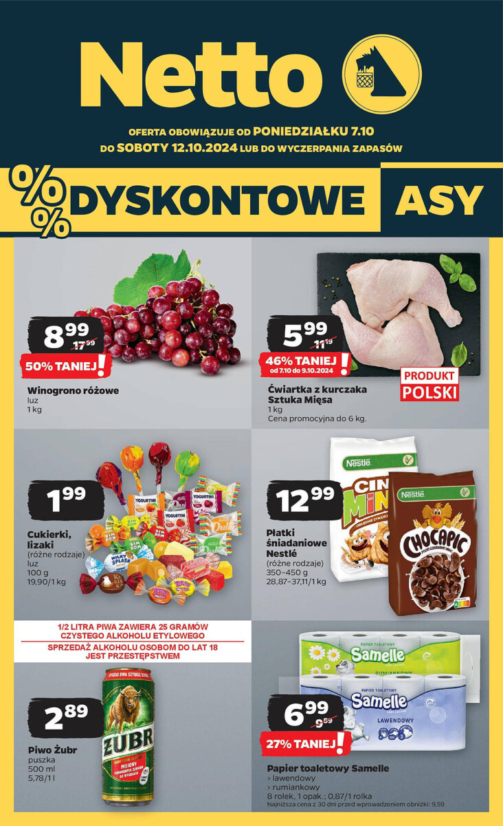 Gazetka NETTO od 07.10.2024 do 12.10.2024