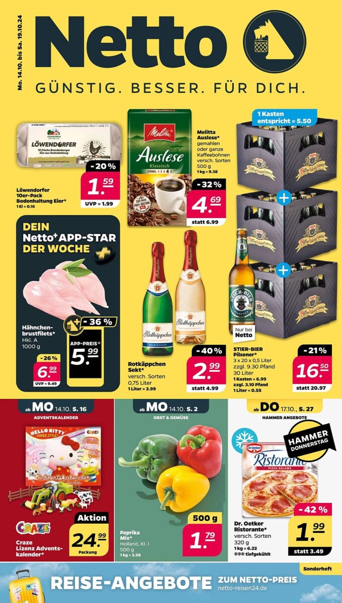 Gazetka NETTO od 14.10.2024 do 21.10.2024 - DE