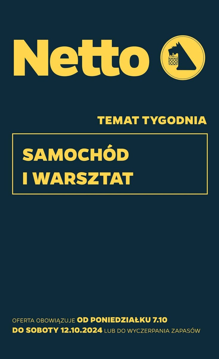 Gazetka NETTO od 07.10.2024 do 12.10.2024 - non food