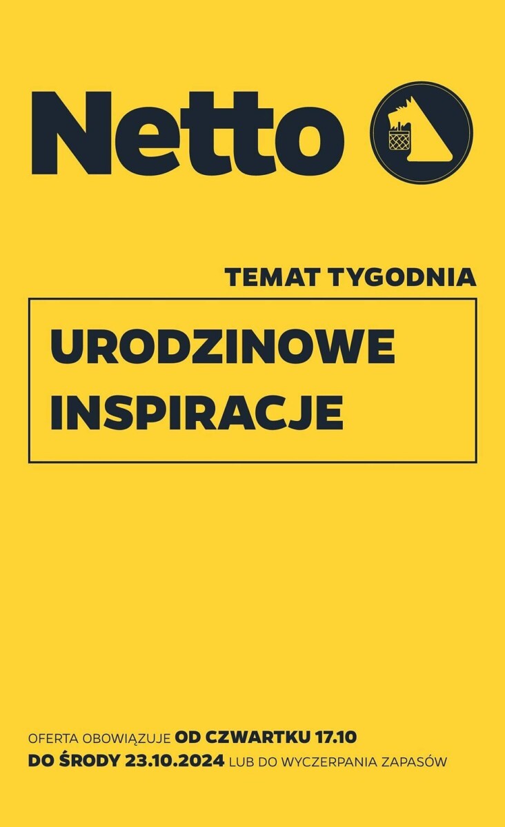 Gazetka NETTO od 17.10.2024 do 23.10.2024 - non food