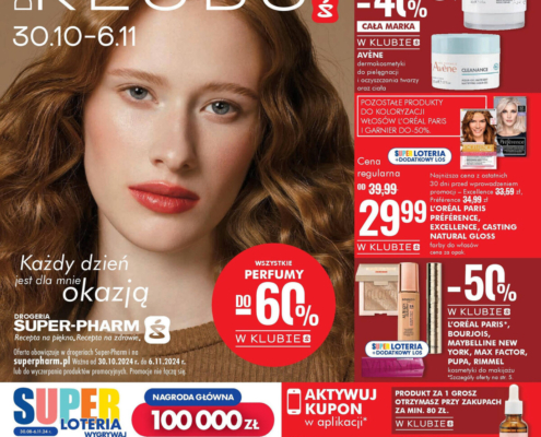 Gazetka Super Pharm od 30.10.2024 do 06.11.2024