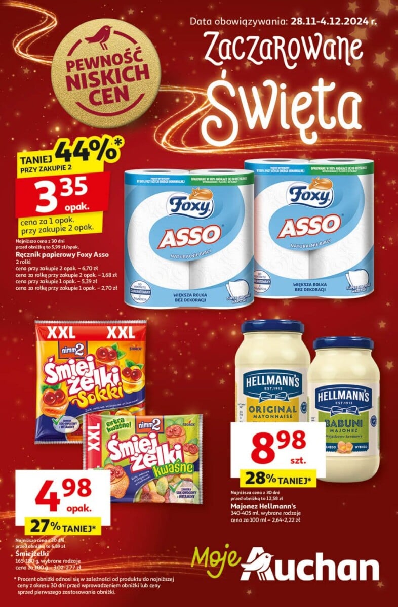 Gazetka Auchan od 28.11.2024 do 04.12.2024 - Moje Auchan