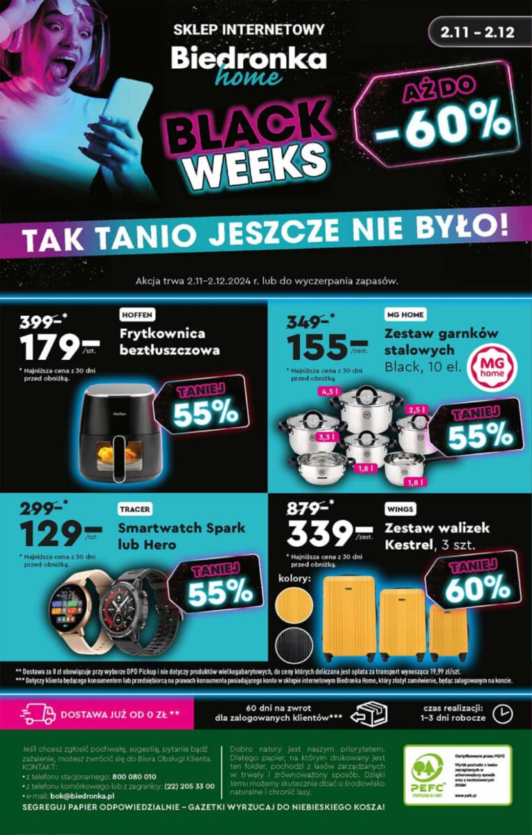 Gazetka BIEDRONKA od 02.11.2024 do 02.12.2024 - Black Friday