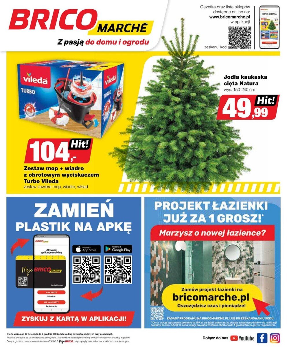 Gazetka Bricomarche od 27.11.2024 do 07.12.2024