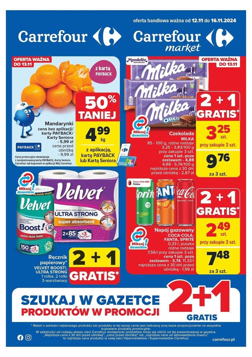 Gazetka CARREFOUR od 12.11.2024 do 16.11.2024