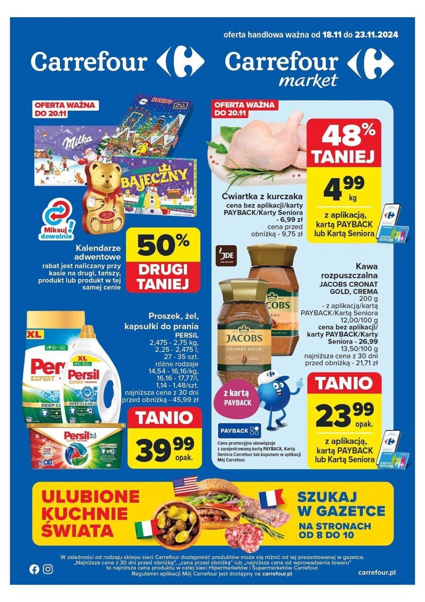 Gazetka CARREFOUR od 18.11.2024 do 23.11.2024