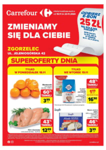 Gazetka CARREFOUR od 18.11.2024 do 23.11.2024 - Superoferty Dnia