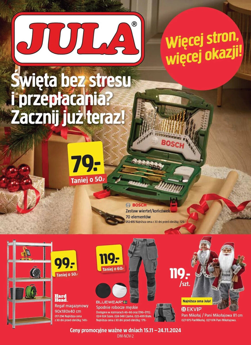 Gazetka Jula od 15.11.2024 do 24.11.2024