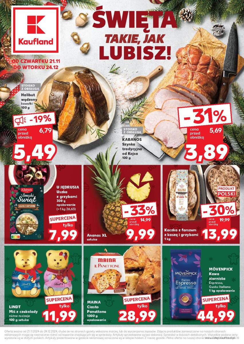 Kaufland Gazetka od 21.11.2024 do 24.12.2024