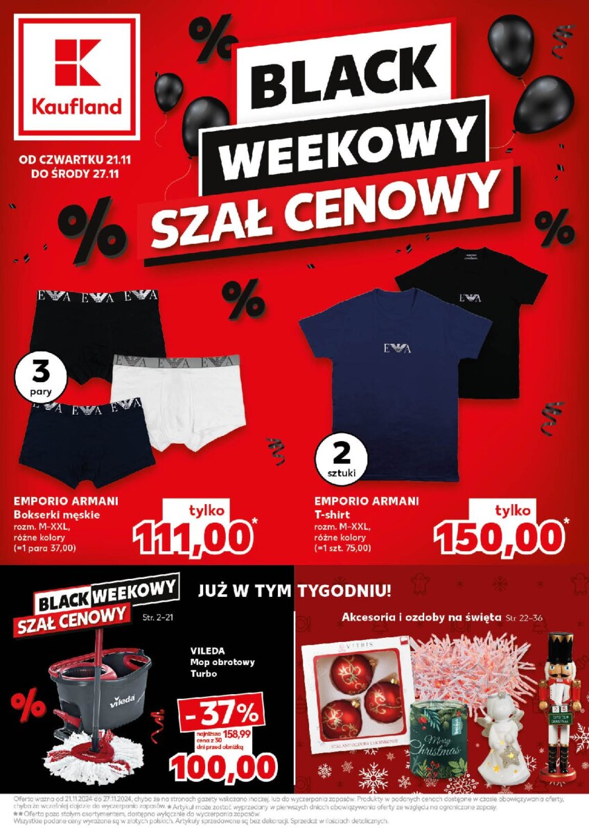 Kaufland Gazetka od 21.11.2024 do 27.11.2024 - Blackweek