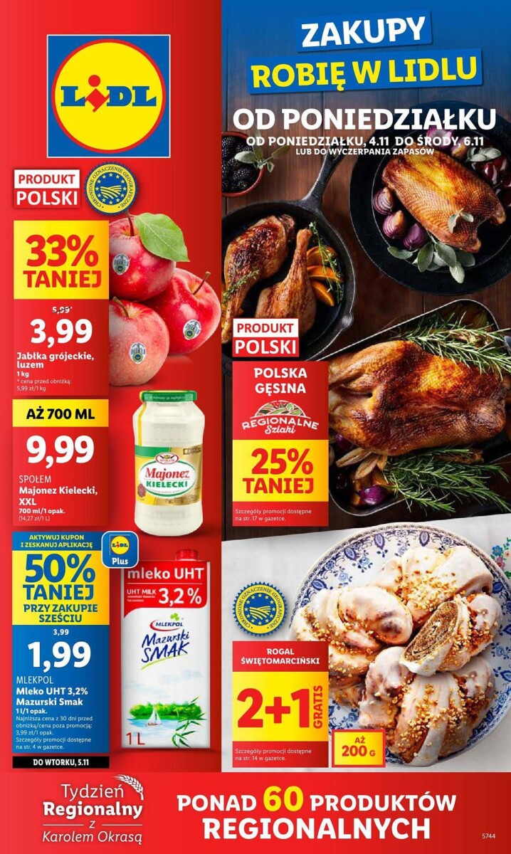 Gazetka LIDL od 04.11 .2024 do 06.11.2024