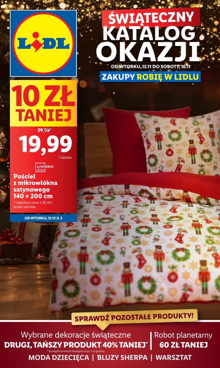 Gazetka LIDL od 12.11 .2024 do 16.11.2024