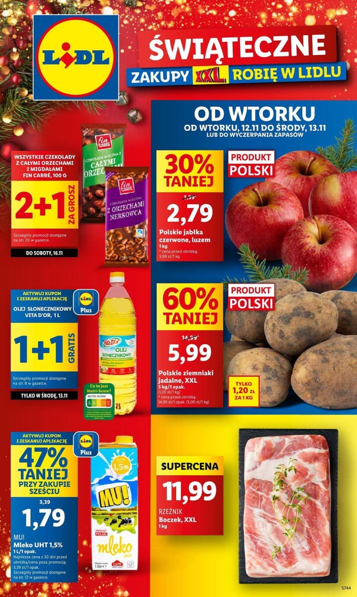 Gazetka LIDL od 12.11 .2024 do 13.11.2024