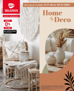 Gazetka SELGROS od 21.11.2024 do 04.12.2024 - Home&Deco