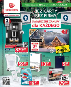 Gazetka SELGROS od 21.11.2024 do 04.12.2024 - Oferta Przemysłowa