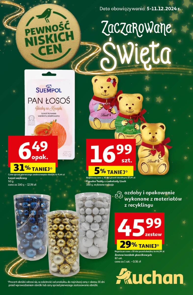 Gazetka Auchan od 05.12.2024 do 11.12.2024 - Hypermarket