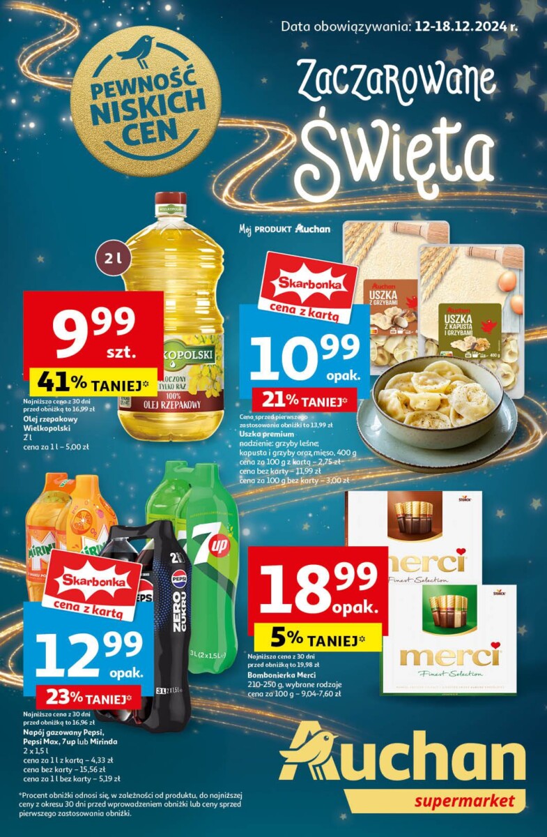 Gazetka Auchan od 12.12.2024 do 18.12.2024 - Supermarket