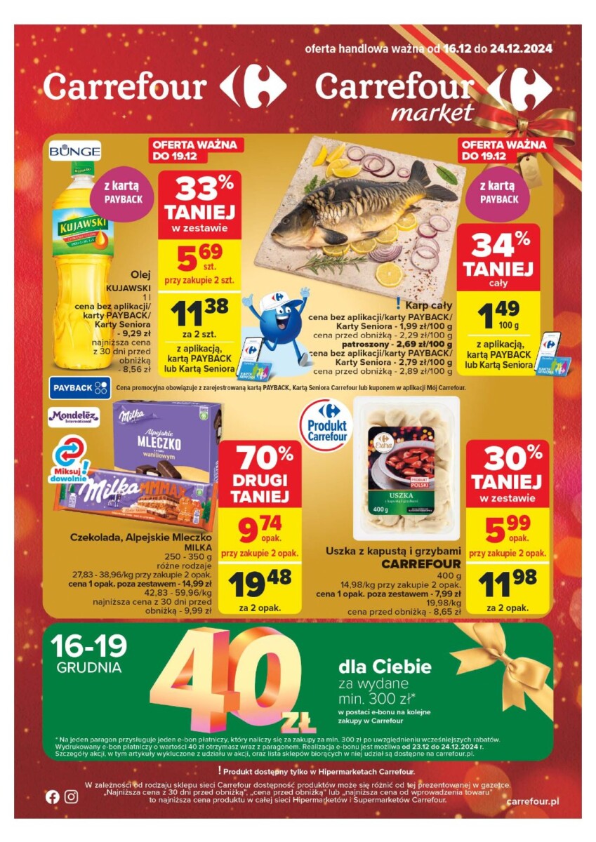 Gazetka CARREFOUR od 16.12.2024 do 24.12.2024