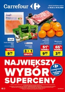 Gazetka CARREFOUR od 16.12.2024 do 24.12.2024 - Największy wybór superceny