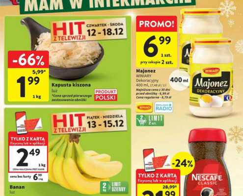 Gazetka INTERMARCHE od 12.12.2024 do 18.12.2024