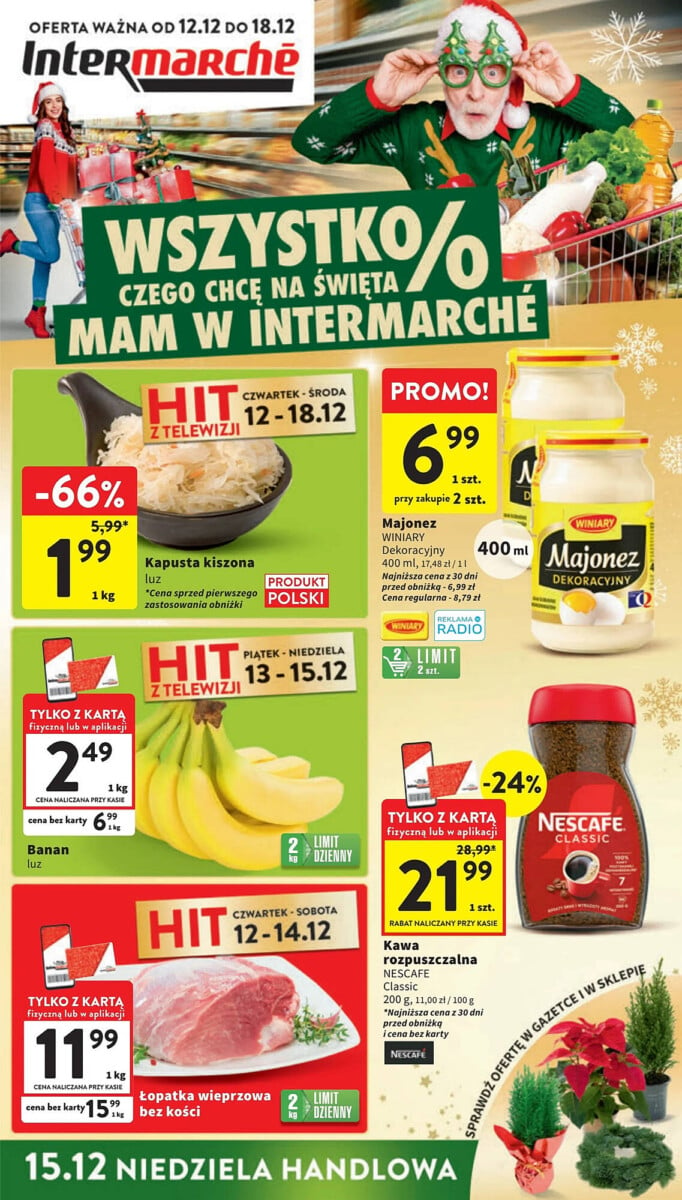 Gazetka INTERMARCHE od 12.12.2024 do 18.12.2024