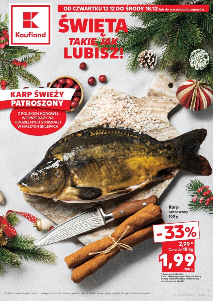 Kaufland Gazetka od 12.12.2024 do 18.12.2024