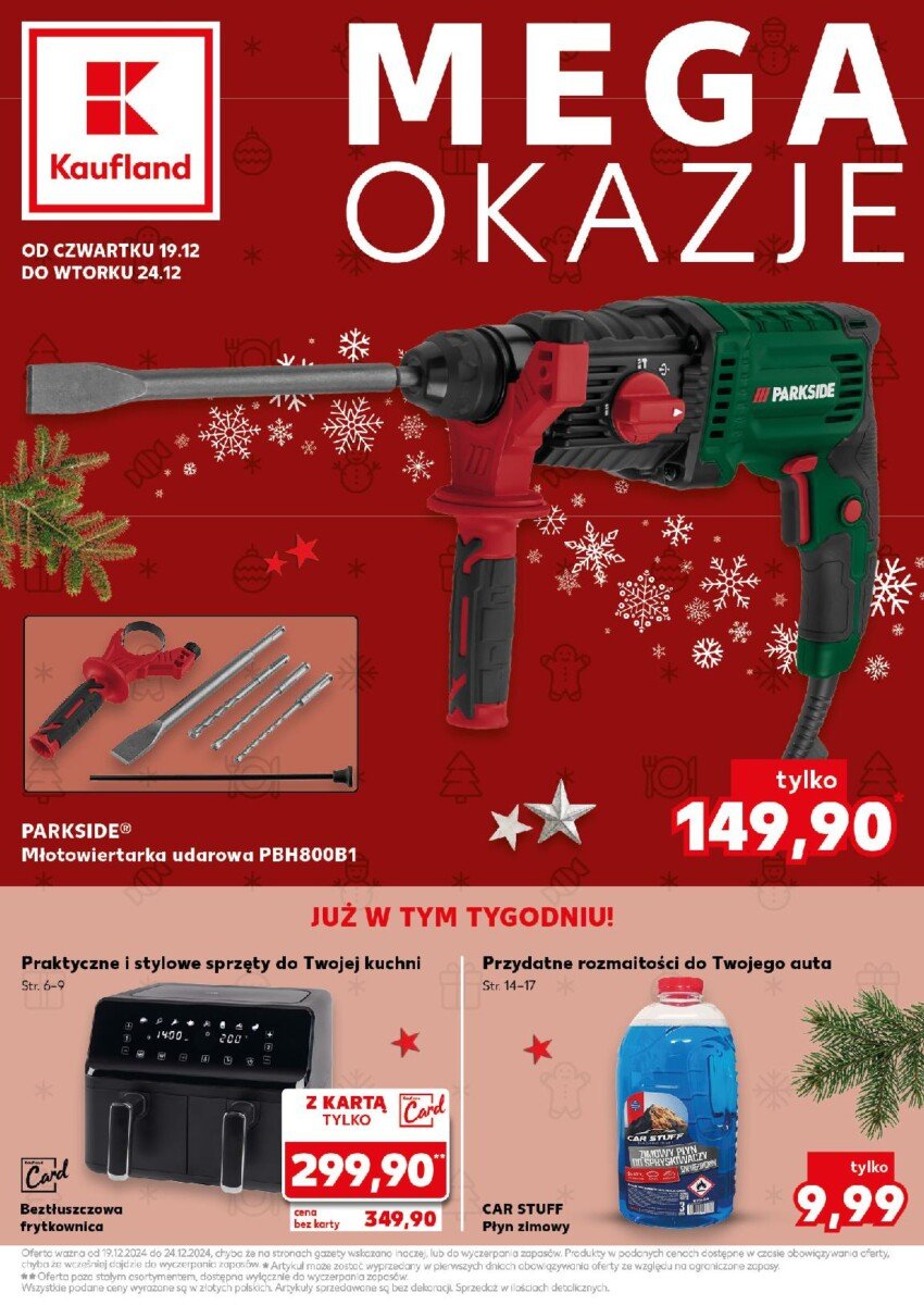 Kaufland Gazetka od 19.12.2024 do 24.12.2024 - Mega Ocazje