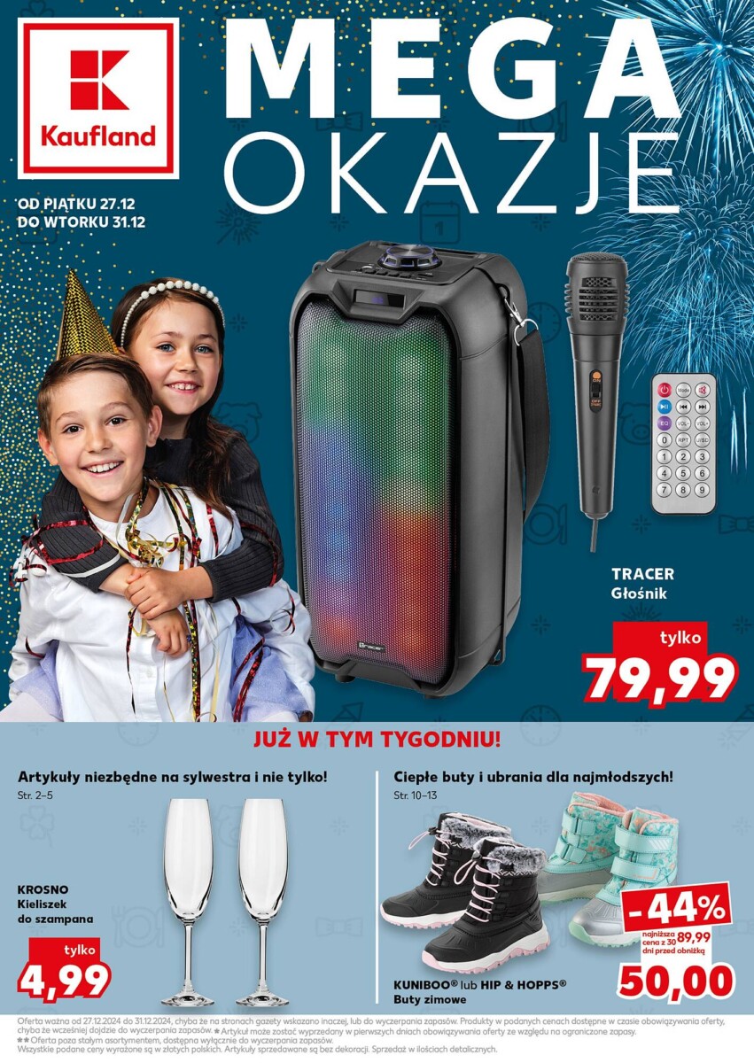 Kaufland Gazetka od 27.12.2024 do 31.12.2024 - mega okazje