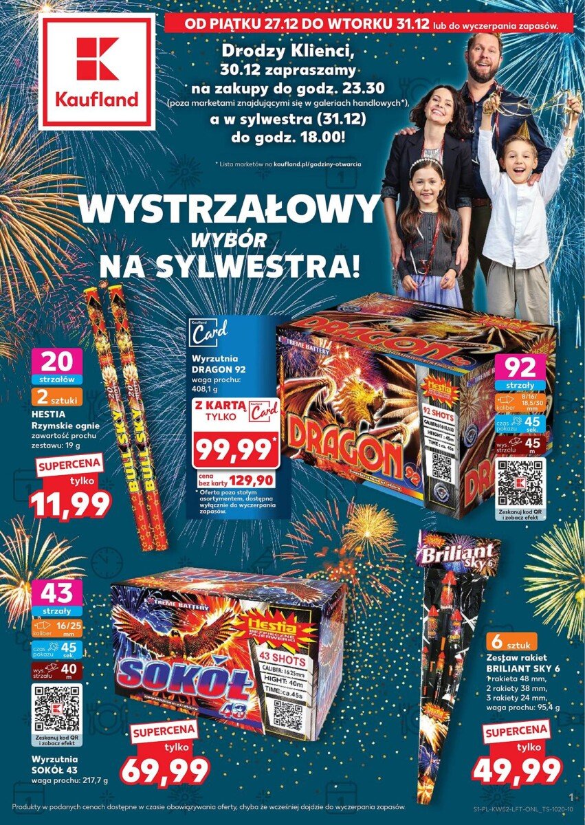 Kaufland Gazetka od 27.12.2024 do 31.12.2024