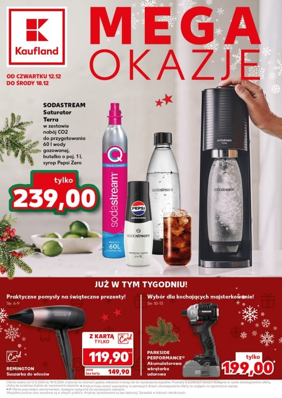 Kaufland Gazetka od 12.12.2024 do 18.12.2024 - Mega Ocazje