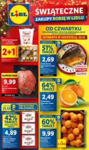 Gazetka LIDL od 19.12.2024 do 22.12.2024