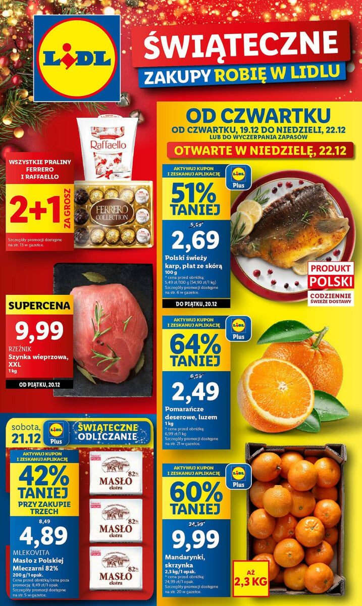 Gazetka LIDL od 19.12.2024 do 22.12.2024