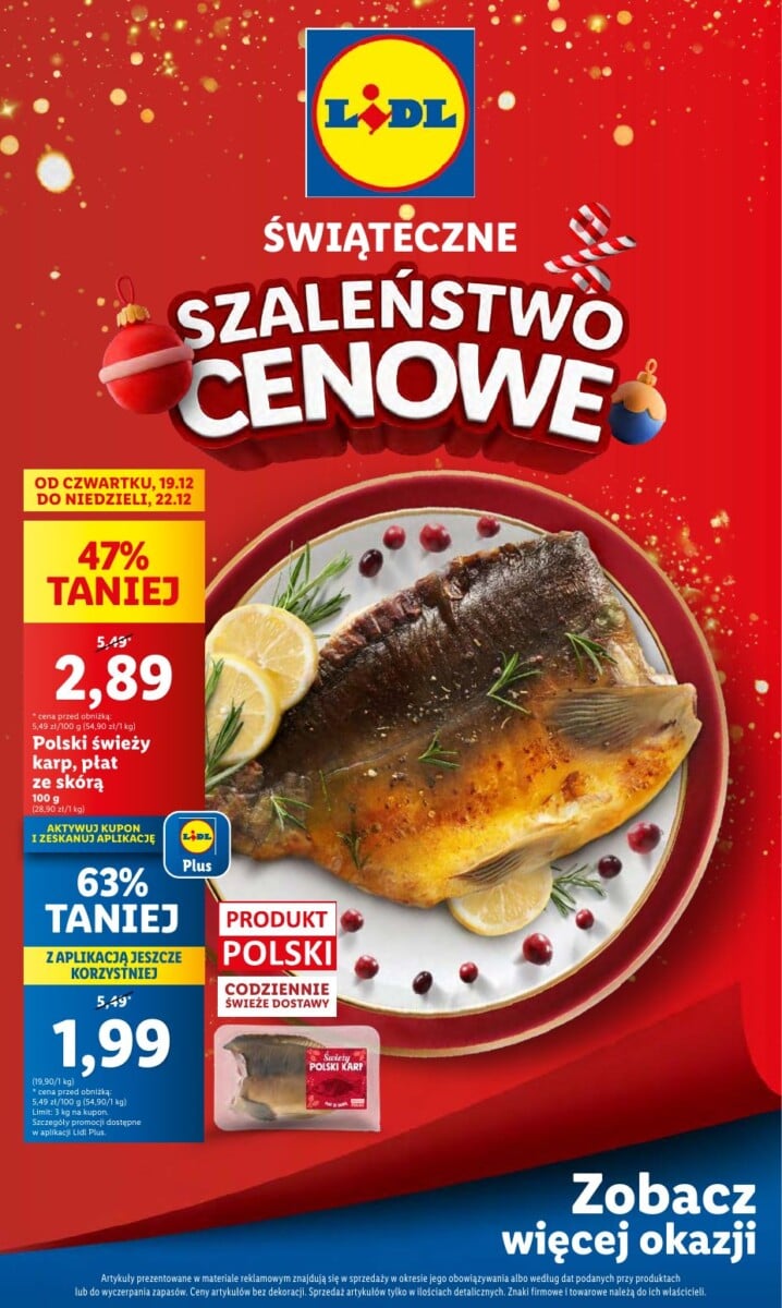 Gazetka LIDL od 19.12.2024 do 22.12.2024