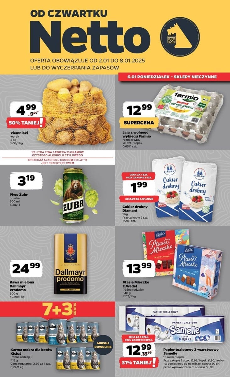 Gazetka NETTO od 02.01.2025 do 08.01.2025