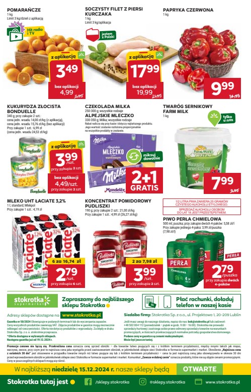 Gazetka STOKROTKA od 12.12.2024 do 18.12.2024 - Supermarket