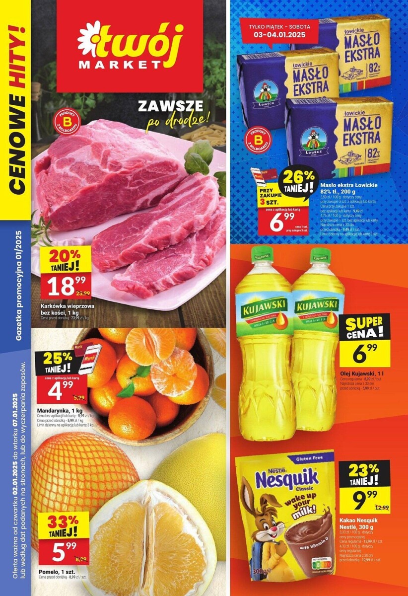 Gazetka Twój Market od 02.01.2025 do 07.01.2025