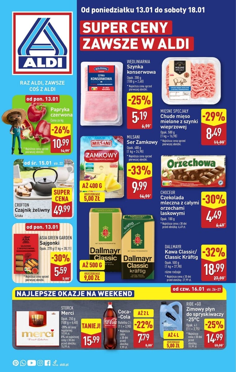 Gazetka ALDI od 13.01.2025 do 18.01.2025