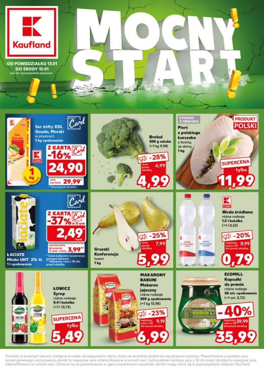 Kaufland Gazetka od 13.01.2025 do 15.01.2025